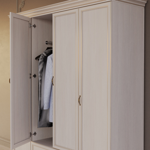 Шкаф распашной четырехдверный Сиена