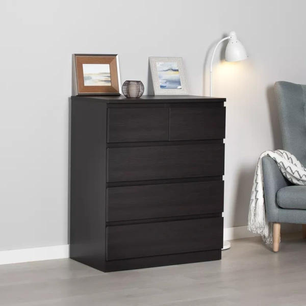 Комод МАЛЬТА высокий с пятью ящиками