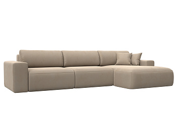 Диван угловой Лига-036 НПБ Классик Лонг правый угол Велюр