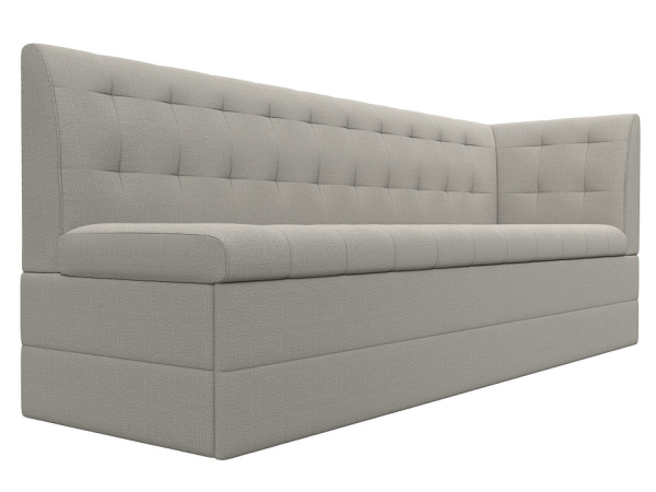 Диван кухонный Бриз с углом справа Рогожка