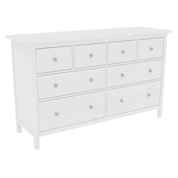 Комод Кантри Hemnes 08 ММЦ (Белый лак)