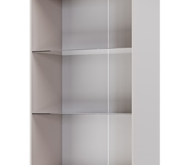 Комплект полок Орландо СТЕКЛО на шкаф с витриной 2 дв. (КОМПЛЕКТ ПОЛОК СТЕКЛО, Персидский жемчуг)