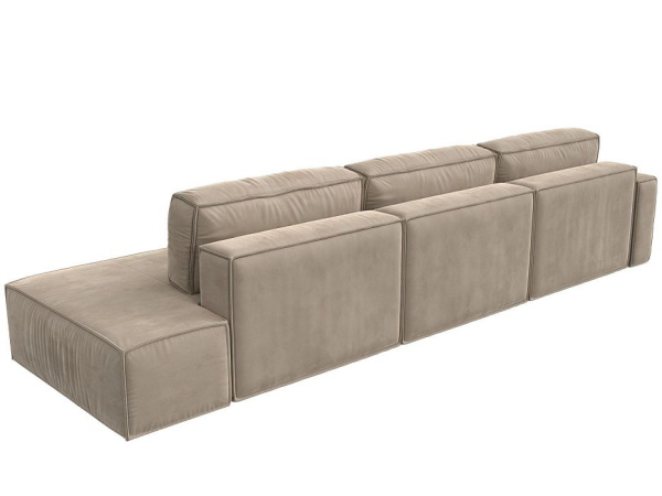 Диван угловой Прага модерн лонг левый угол Велюр