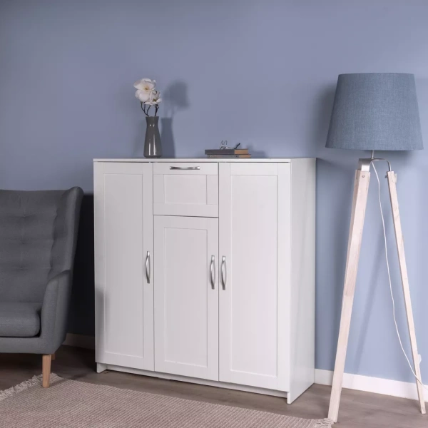 Тумба СИРИУС трехдверная с одним ящиком