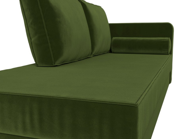 Кушетка Прайм правая Микровельвет