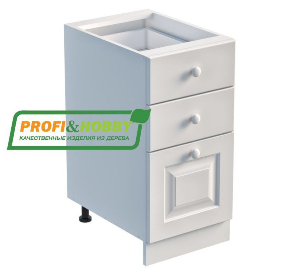 Тумба с 3-мя ящиками 400*720