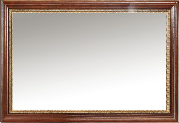 Зеркало настенное Альба 09 П4.485.0.09 (П485.09) (Палисандр с золочением)