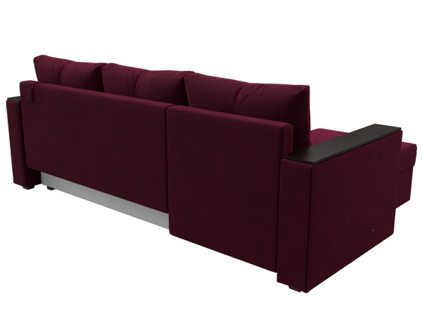 Диван угловой Атланта Б/С левый угол Микровельвет