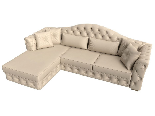 Диван угловой Артис левый угол Экокожа