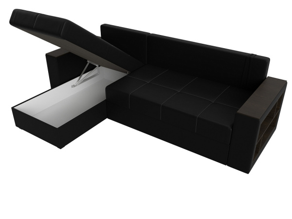 Диван угловой Дубай Лайт левый угол Экокожа