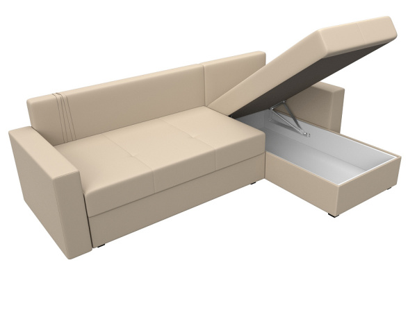 Диван угловой Верона Лайт правый угол Экокожа