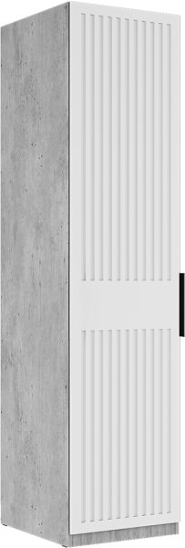 Пенал Бержер (Метрополитан Грей/Белый)