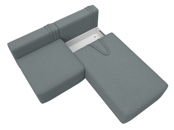 Диван угловой модульный Лига-060 НПБ угол универсальный Рогожка