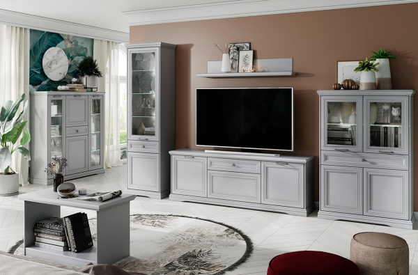 Шкаф с витриной 1V1D1S VALENCIA