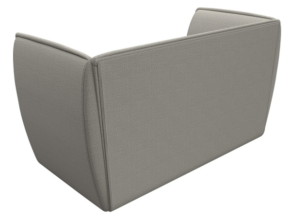 Диван кухонный прямой Бергамо 2-х местный Рогожка