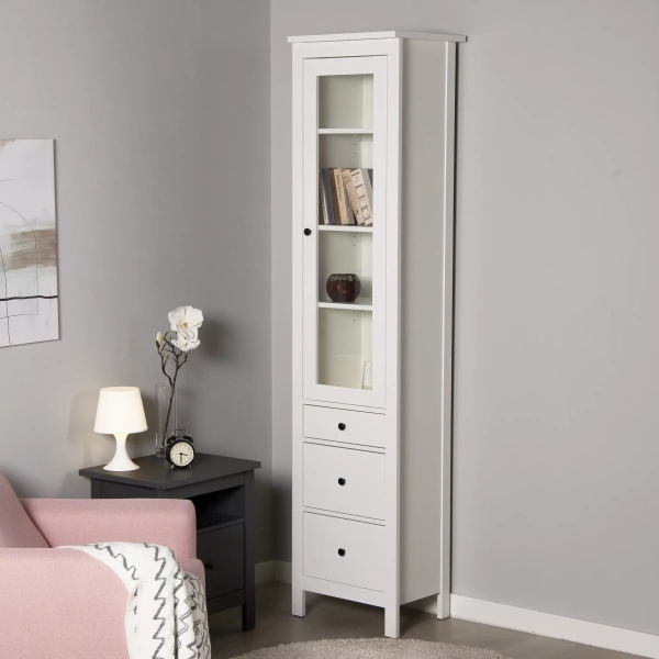 Шкаф САГА с витриной 50