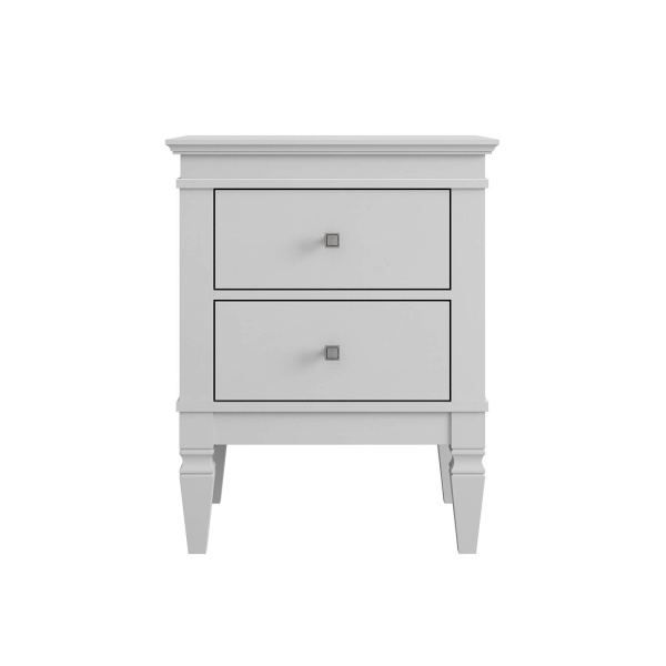 Тумба прикроватная Ольса-С 02 (Белый лак)