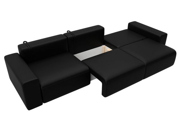 Диван прямой Лига-036 НПБ Классик Лонг Экокожа