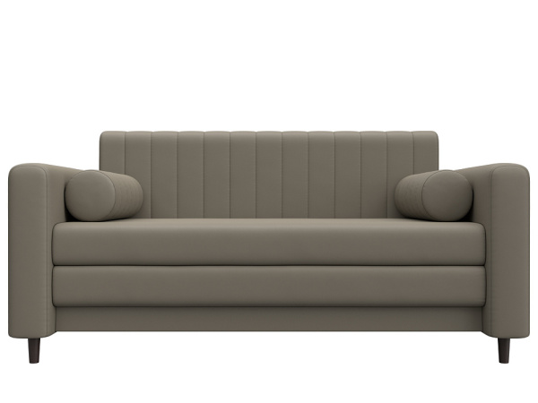 Диван прямой Лига-070 Экокожа (GRIFON 04 бежевый)