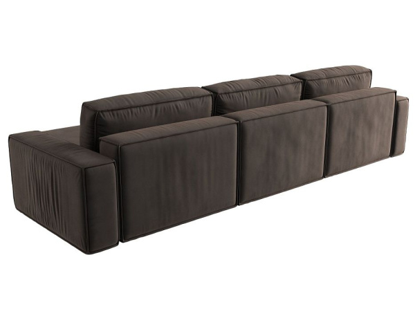 Диван угловой Прага Классик лонг правый угол Велюр