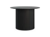 Стол журнальный Mono Stripe D60/D38/H42 (Стол журнальный Mono Stripe D60/D38/H42 Цвет Дуб черный, рифленый)