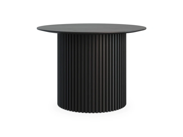 Стол журнальный Mono Stripe D60/D38/H42 (Стол журнальный Mono Stripe D60/D38/H42 Цвет Дуб черный, рифленый)