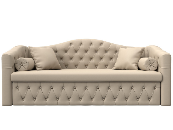 Диван детский прямой Мечта Экокожа (Бежевый)