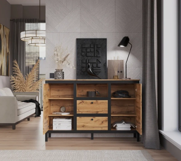 Тумба LOFT KOM2D2S/150