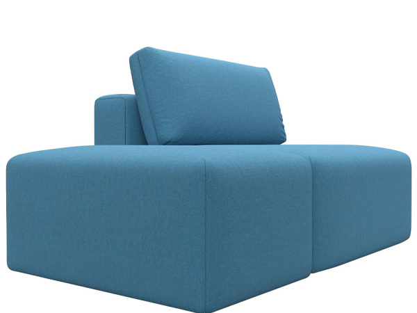 Модули диван и пуф Лига-060 НПБ Рогожка