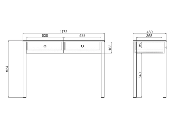 Консольный стол Bergen home BG023