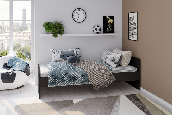 Кровать ОРИОН односпальная 90х200