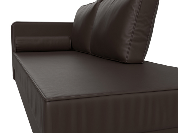 Кушетка Прайм левая Экокожа