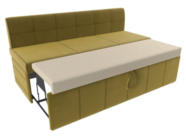 Диван кухонный прямой Лео Микровельвет