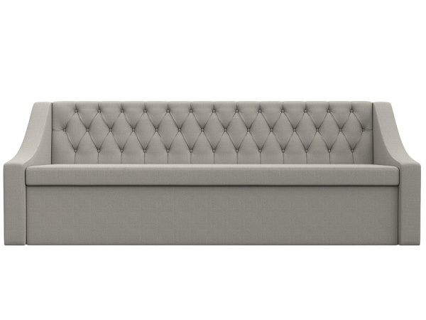 Диван кухонный прямой Мерлин Рогожка (Амур 02 бежевый)