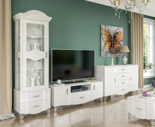 Шкаф с витриной София МН-025-20