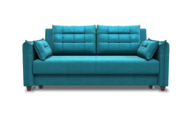Диван Альфа 3 БД (Бирюзовый)