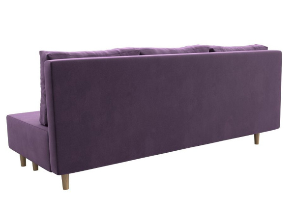 Диван прямой Лига-033 Микровельвет