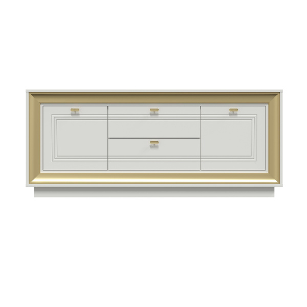 Тумба под ТВ 1536 Прато (Зефир/ Миндаль)