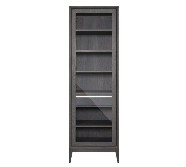 Витрина Sydney 1 дверная левая (Дуб Графит)