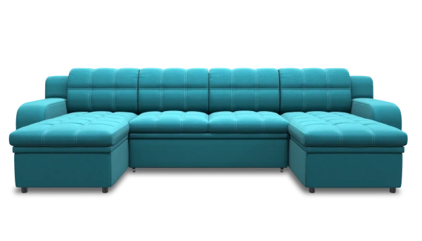 Диван Жемчуг 2 ПДУ (Бирюзовый)