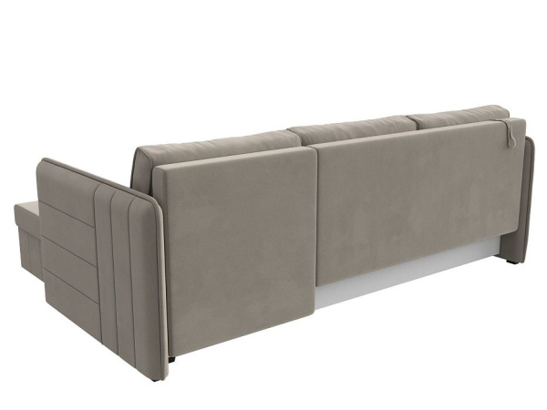 Диван угловой Слим правый угол Микровельвет