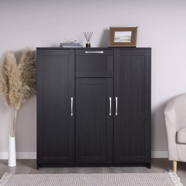 Тумба СИРИУС трехдверная с одним ящиком