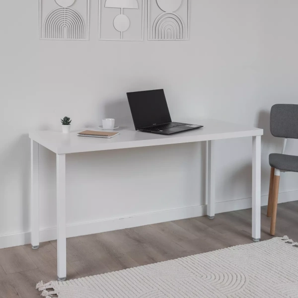 Стол письменный Ингар, 140x75, белый