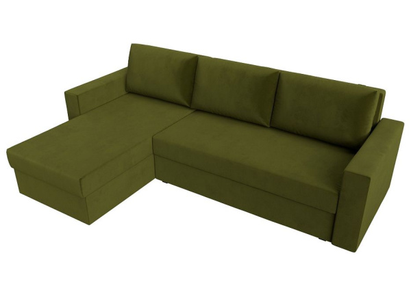 Диван угловой Траумберг Лайт левый угол Микровельвет