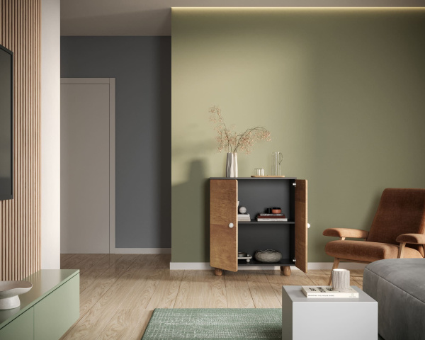 Комод с двумя дверками Split SP02