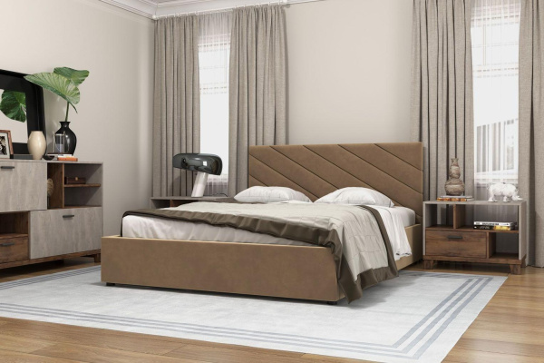 Кровать двуспальная Юта