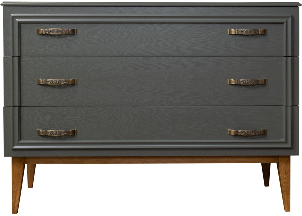 Комод Дольче П3.597.1.04 (Базальт + Дуб рустикаль)