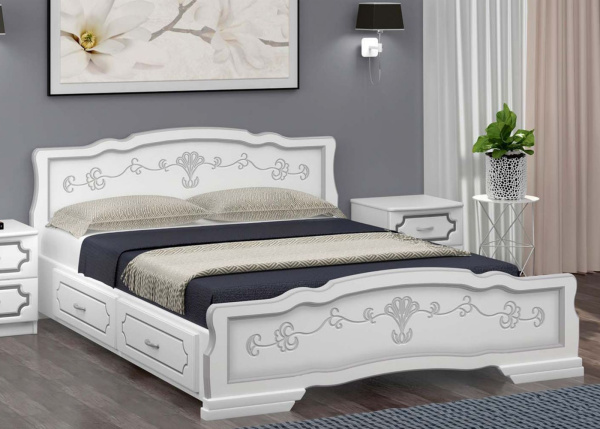 Кровать односпальная с ящиками Карина 6