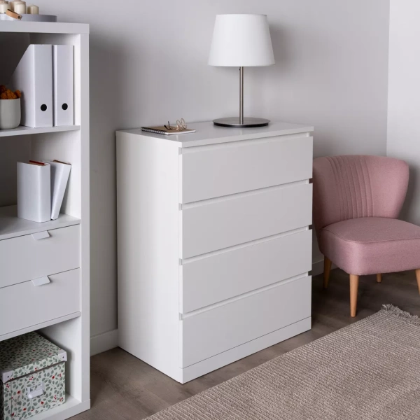 Комод Варма Прайм 4 белый