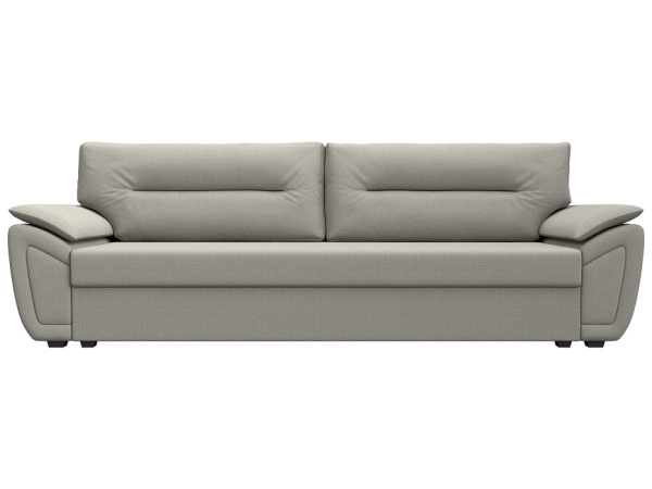 Диван прямой Нэстор Лайт Рогожка (Амур 02 бежевый)